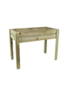 Mesa de cultivo rectangular de madera NIKA 100x50x74 cm